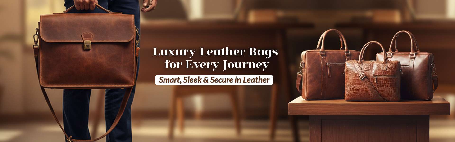 Luxury Leather Bags Manufacturer in India